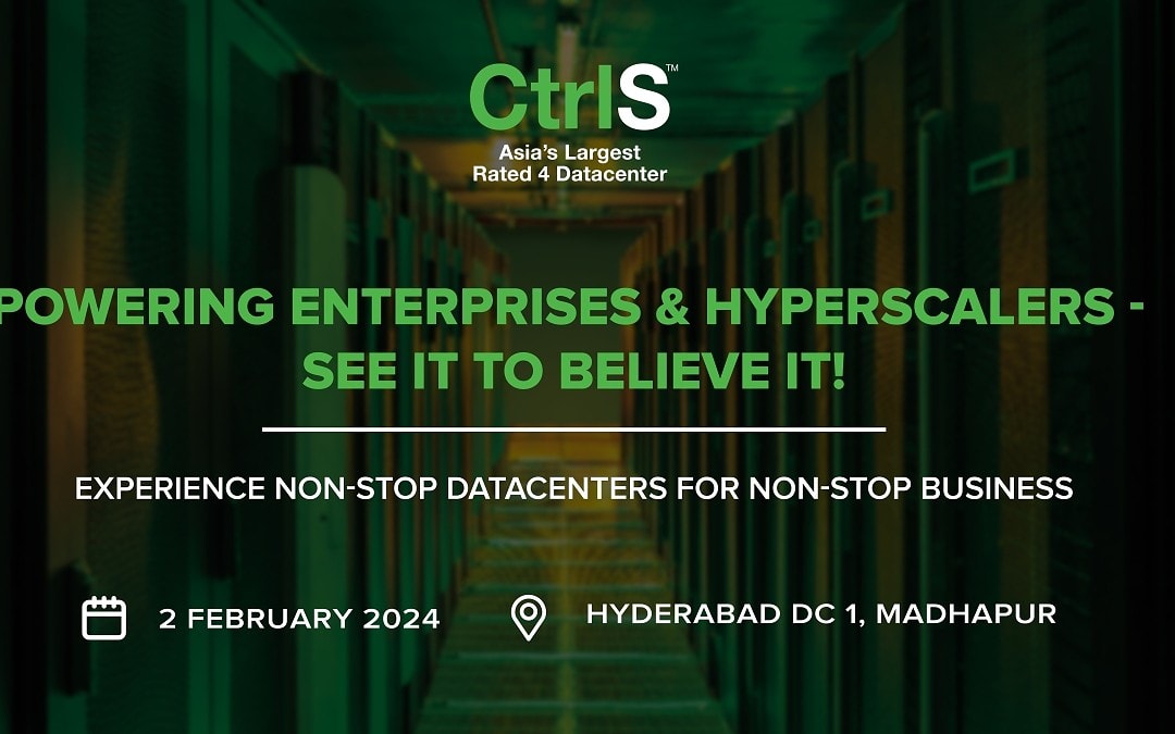 CtrlS – Powering Enterprises & Hyperscalers – See it to believe it!